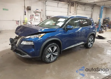 2023 Nissan Rogue Sl Intelligent Awd z USA, uszkodzony, nr VIN 5N1BT3CB5PC684840
